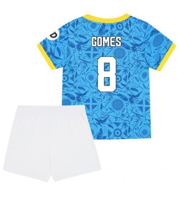 Wolves Joao Gomes #8 Replik 3rd trikot Kinder 2025-26 Kurzarm (+ Kurze Hosen)